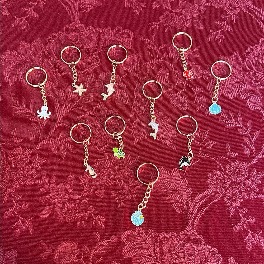 Bag Charms - Mini Sea Creatures